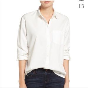 Madewell Over sized white shirt